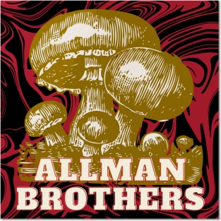 allman brothers Posters and Art